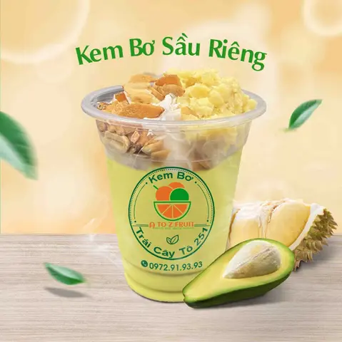 Hình ảnh Kem Bơ Sầu Riêng
