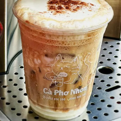 Hình ảnh Cà phơ cốt dừa