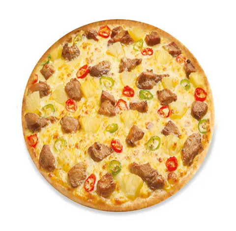 Hình ảnh Pizza gà nướng dứa
