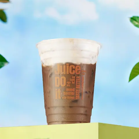 Hình ảnh CF04.  Cafe muối - Iced coffee topped with salted milk foam