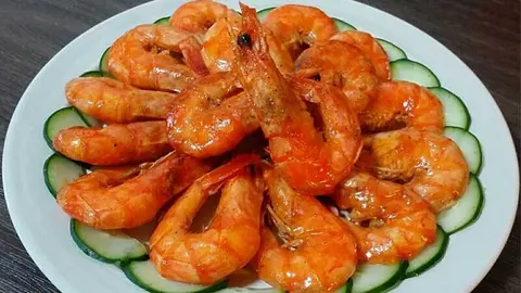 Hình ảnh Tôm rim mặn (không kèm cơm)