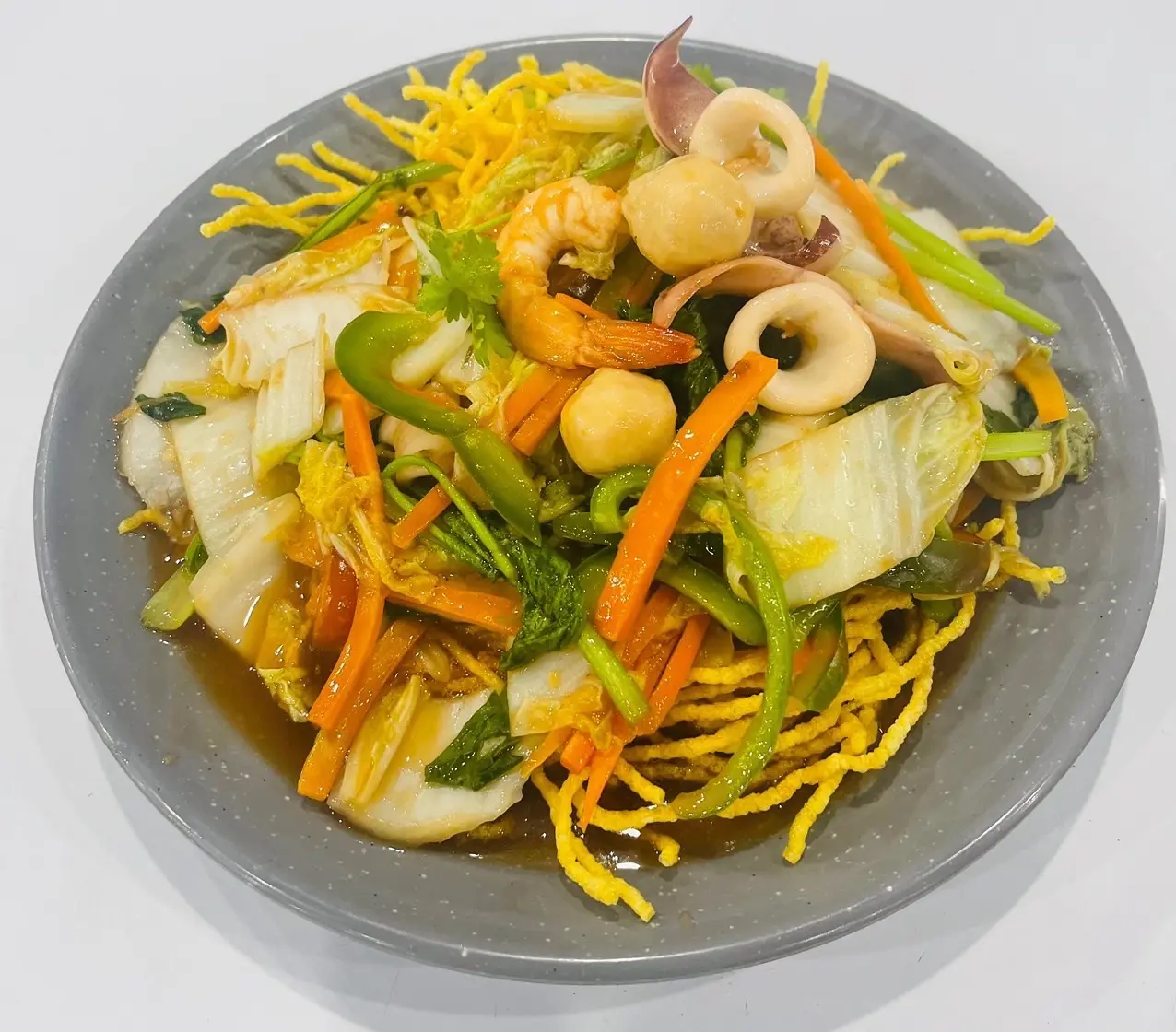 Hình ảnh Mì xào giòn hải sản