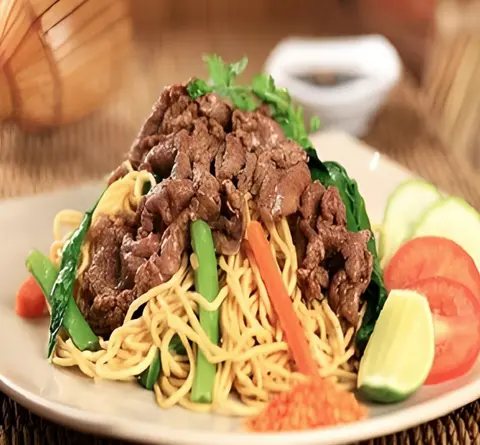 Hình ảnh Mì xào bò