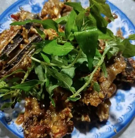 Hình ảnh Ếch chiên mắm