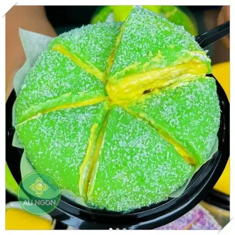 Hình ảnh Phú Sĩ xanh dứa size 16cm