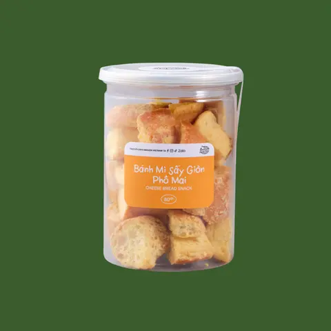 Hình ảnh Bánh mì sấy giòn phô mai - 80gram