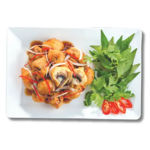 Hình ảnh Nấm mỡ rang me