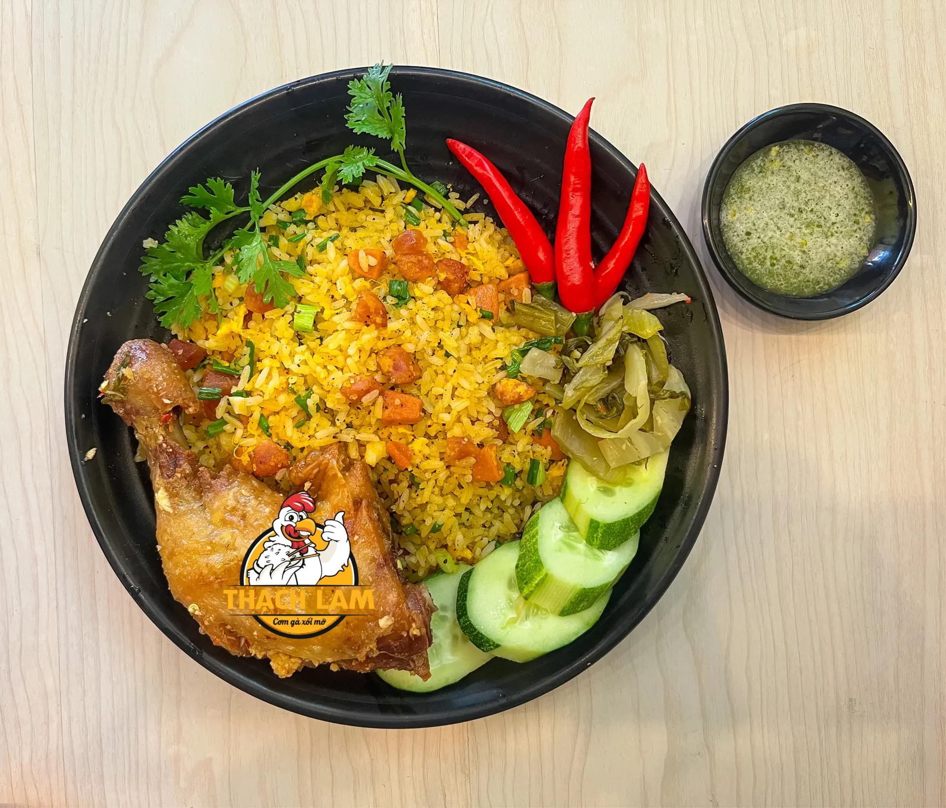Hình ảnh Cơm Dương Châu - đùi gà