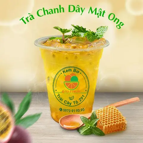 Hình ảnh Trà Chanh Dây Mật Ong