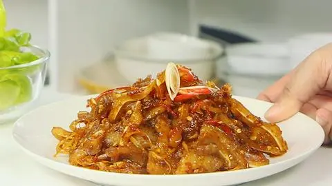 Hình ảnh Tai heo xào sa tế