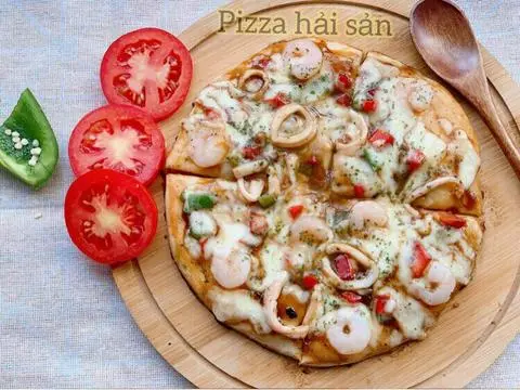 Hình ảnh Pizza Hải Sản