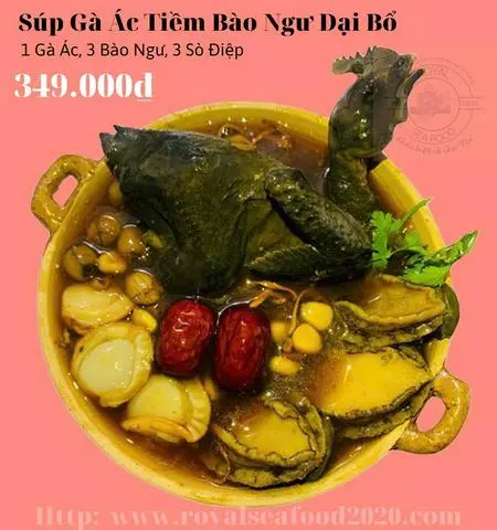 Hình ảnh Súp gà ác tiềm bào ngư đại bổ