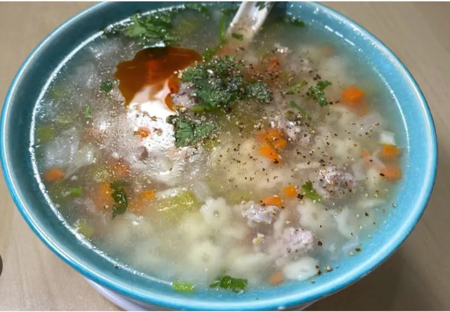 Hình ảnh Nui ngôi sao thịt heo