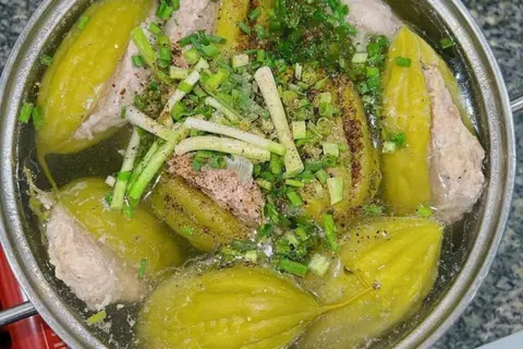 Hình ảnh Khổ qua nhồi thịt