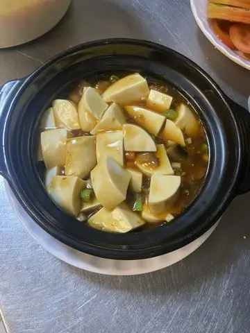 Hình ảnh Đậu hủ tứ xuyên - Sốt cay - Tu Xuyen tofu spicy