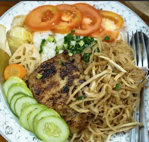 Hình ảnh Cơm sườn bì