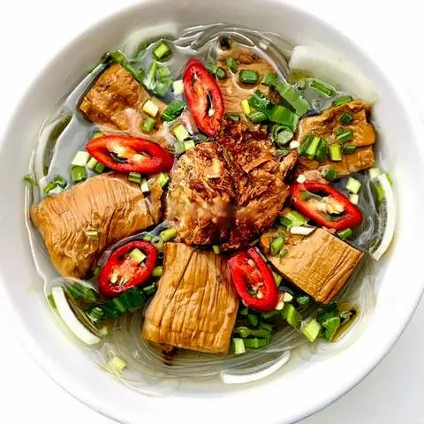 Hình ảnh Bún - miến măng mơn mởn chay - vị bắc