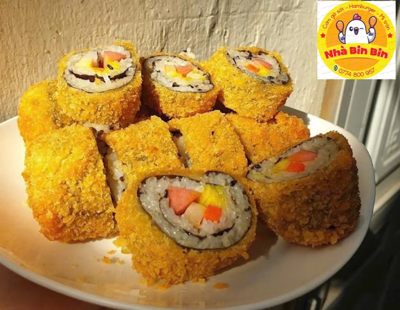 Hình ảnh Kimbap chiên xù