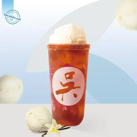 Hình ảnh Hồng Trà Kem Tươi
