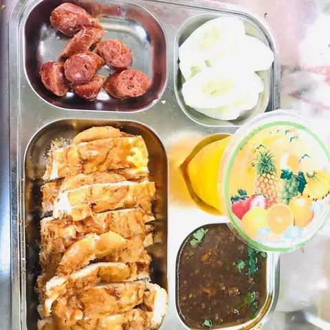 Hình ảnh 2bánh - 1lạp sườn - PepSi