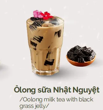 Hình ảnh Ô long sữa Nhật Nguyệt