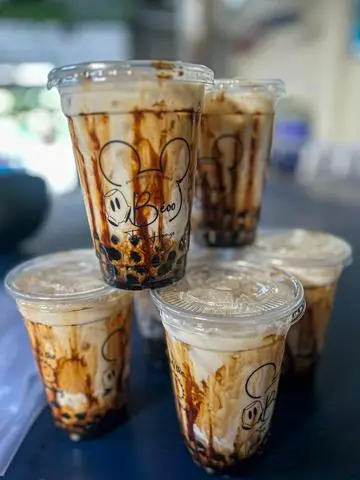 Hình ảnh Sữa tươi trân châu đường đen