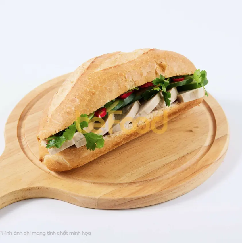 Hình ảnh Bánh mì chả lụa muối tiêu