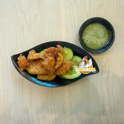 Hình ảnh Da gà chiên mắm