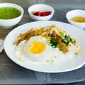 Hình ảnh Cơm tấm bì sợi - trứng ốpla - chả trứng hấp