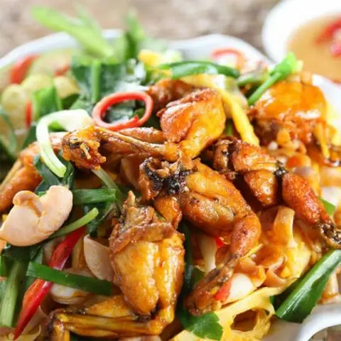 Hình ảnh Ếch chiên nước mắm