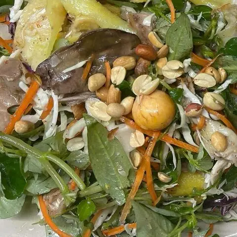 Hình ảnh Gỏi lòng gà 1 bộ - kèm 1 phần cháo hoặc cơm