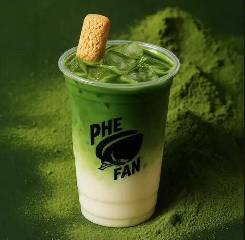 Hình ảnh Matcha latte oatside milk