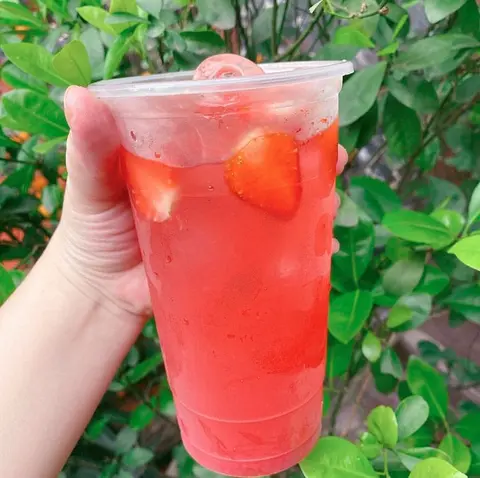 Hình ảnh Trà dâu tươi