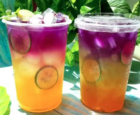 Hình ảnh Trà tắc hoa đậu biếc