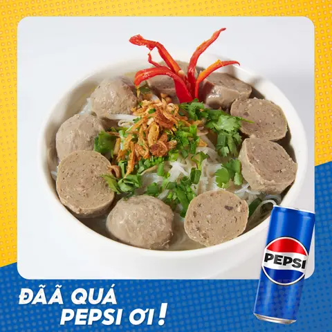 Hình ảnh Combo hủ tiếu thập cẩm nước - pepsi