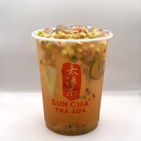 Hình ảnh Trà trái cây nhiệt đới - ly 1 lít