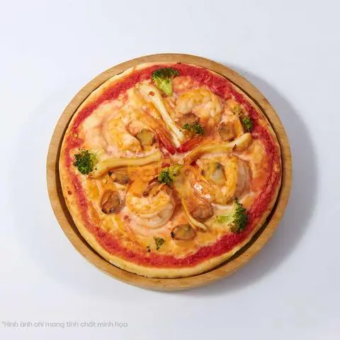 Hình ảnh Nửa pizza hải sản bistro size 18