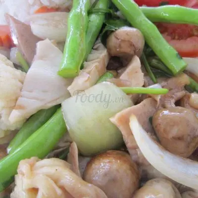 Hình ảnh Cơm xào thập cẩm chay