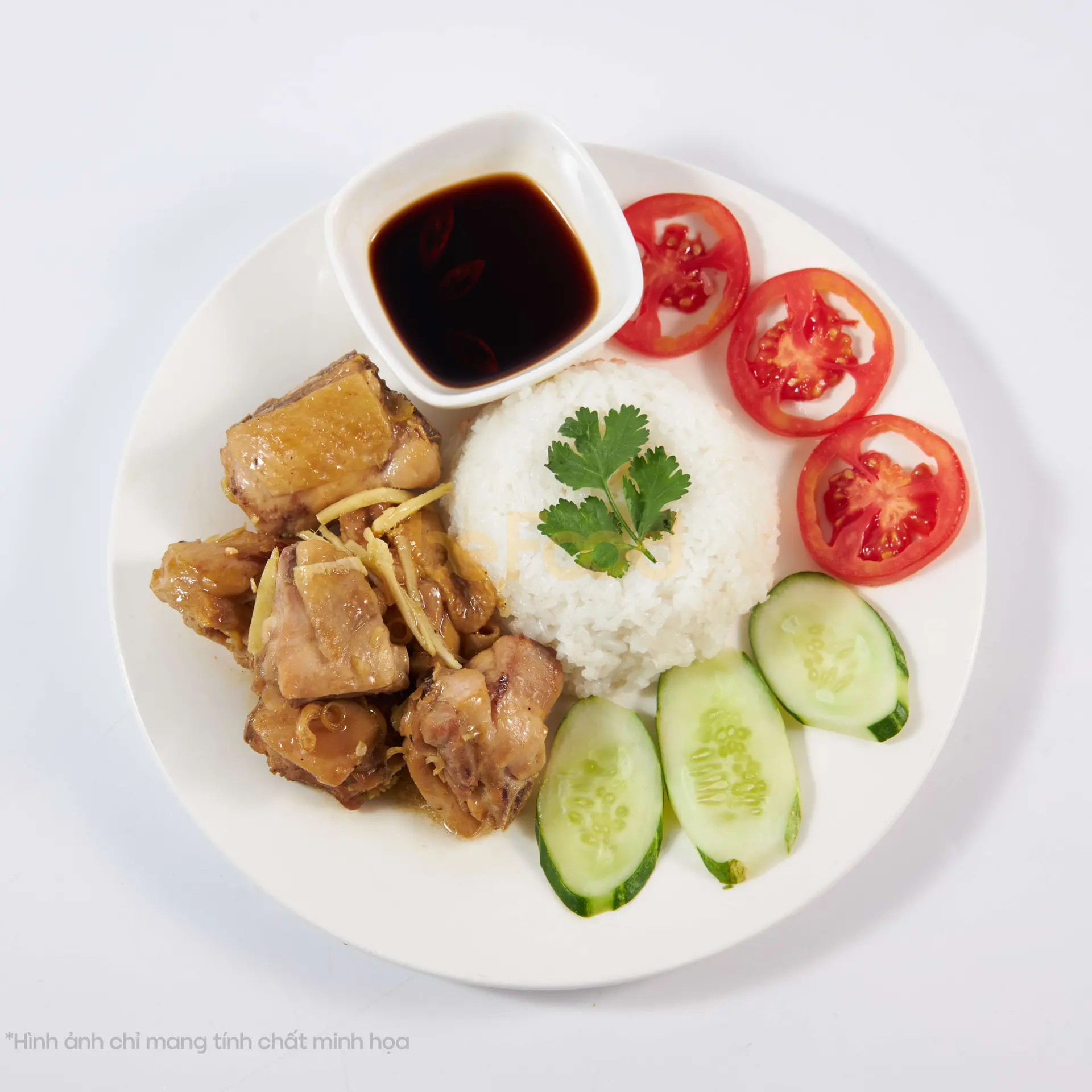 Hình ảnh Gà ta xào gừng