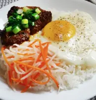 Hình ảnh Cơm sườn trứng