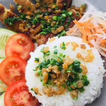 Hình ảnh Cơm tấm thập cẩm chay