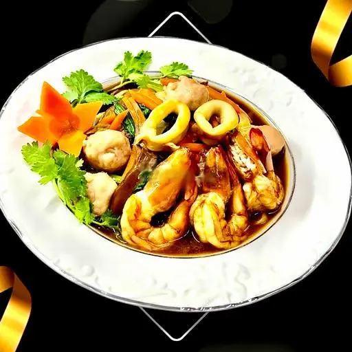 Hình ảnh Hủ tiếu xào  - sốt hải sản