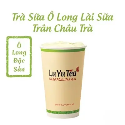 Hình ảnh Trà ô long lài sữa trân châu trà