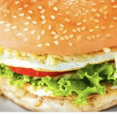 Hình ảnh Hamburger trứng