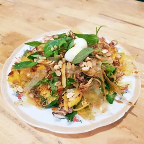 Hình ảnh Bánh tráng trộn