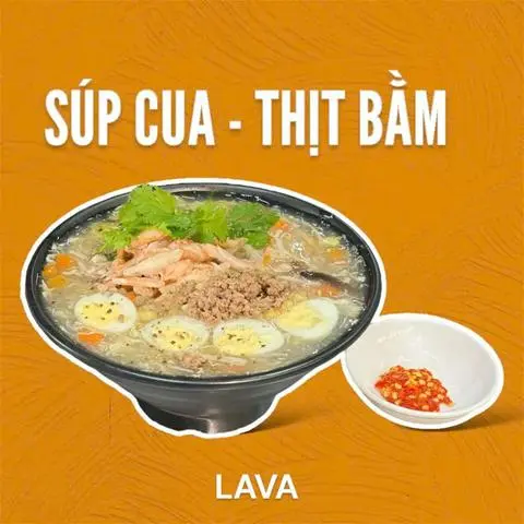 Hình ảnh Súp cua thịt bò bằm