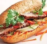 Hình ảnh Bánh mỳ thịt nướng