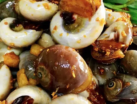 Hình ảnh Ốc mỡ xào tỏi