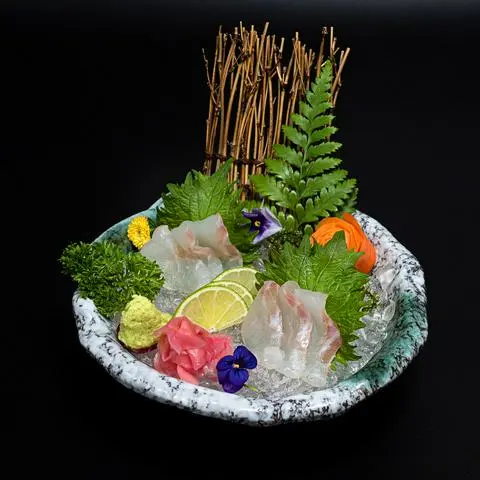 Hình ảnh Kue sashimi - cá bống mú - 6 pcs - sa18