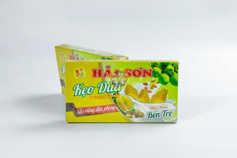 Hình ảnh Kẹo dừa sầu riêng đậu phộng